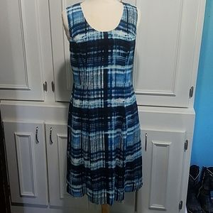 New Pendleton Laura Washed Plaid Shift Dress